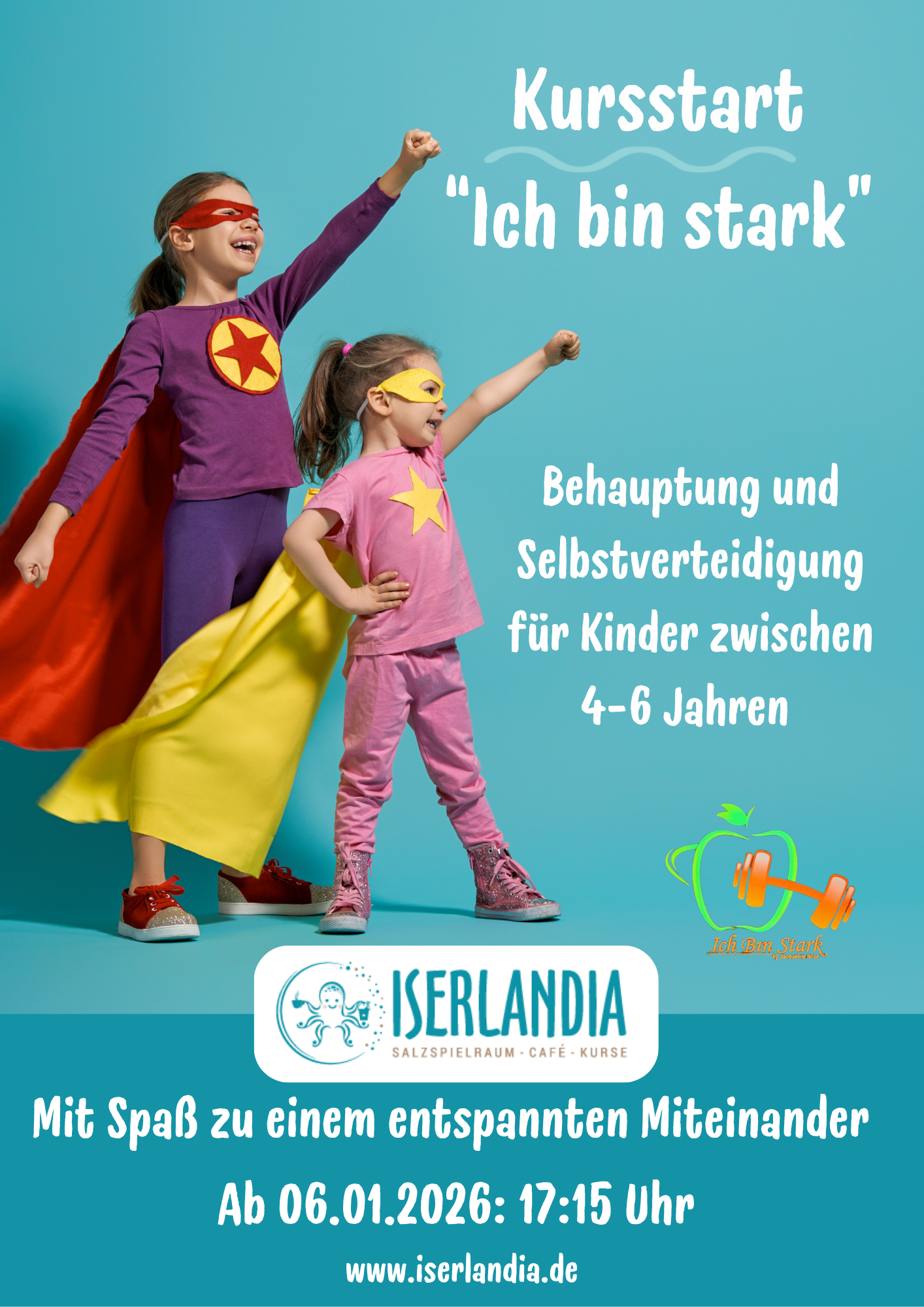 Selbstverteidigung Kurs in Iserlohn Flyer